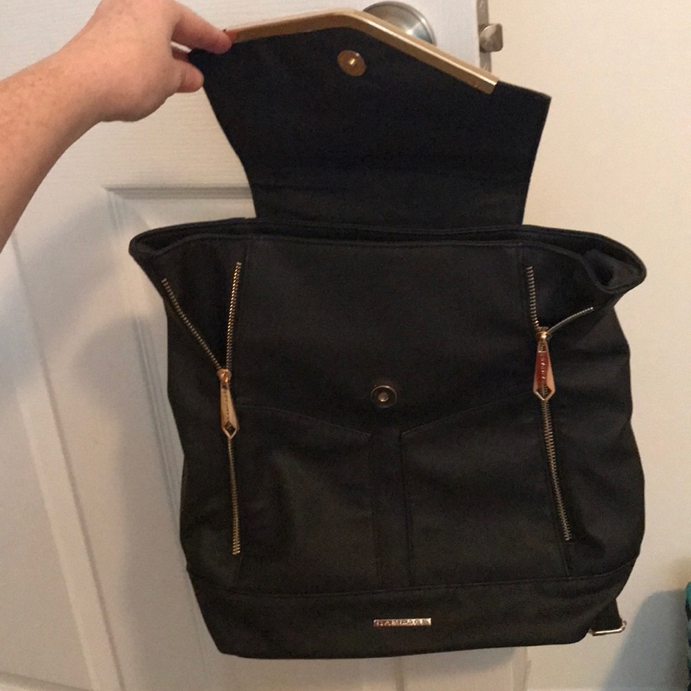 Black Backpack Purse - Picture 5 of 8